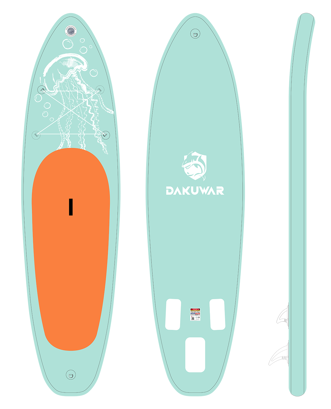 Jellyfish 10'6" Inflatable Paddle Board